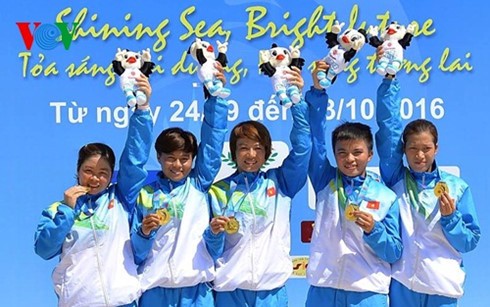 Сборная Вьетнама завоевала еще 5 золотых медалей на 5-х Азиатских пляжных играх  - ảnh 1